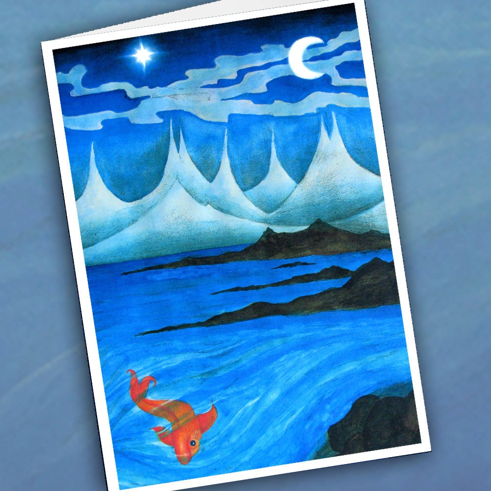 The Journey Card - Large Blank Note Card