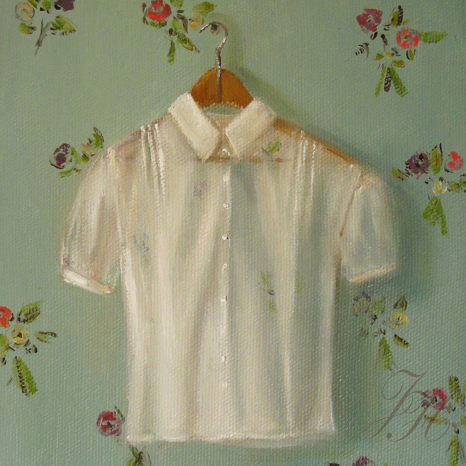 Still Life- The Lucy Blouse- Art Print
