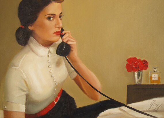 Marie Knew The Moment She Said It, She Could Never Take It Back. - Open Edition Print