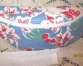 Recycled Fanny Pack from vintage tablecloth