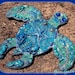 Turtle Blues Mosaic Wall Art  Summer Challenge WINNER