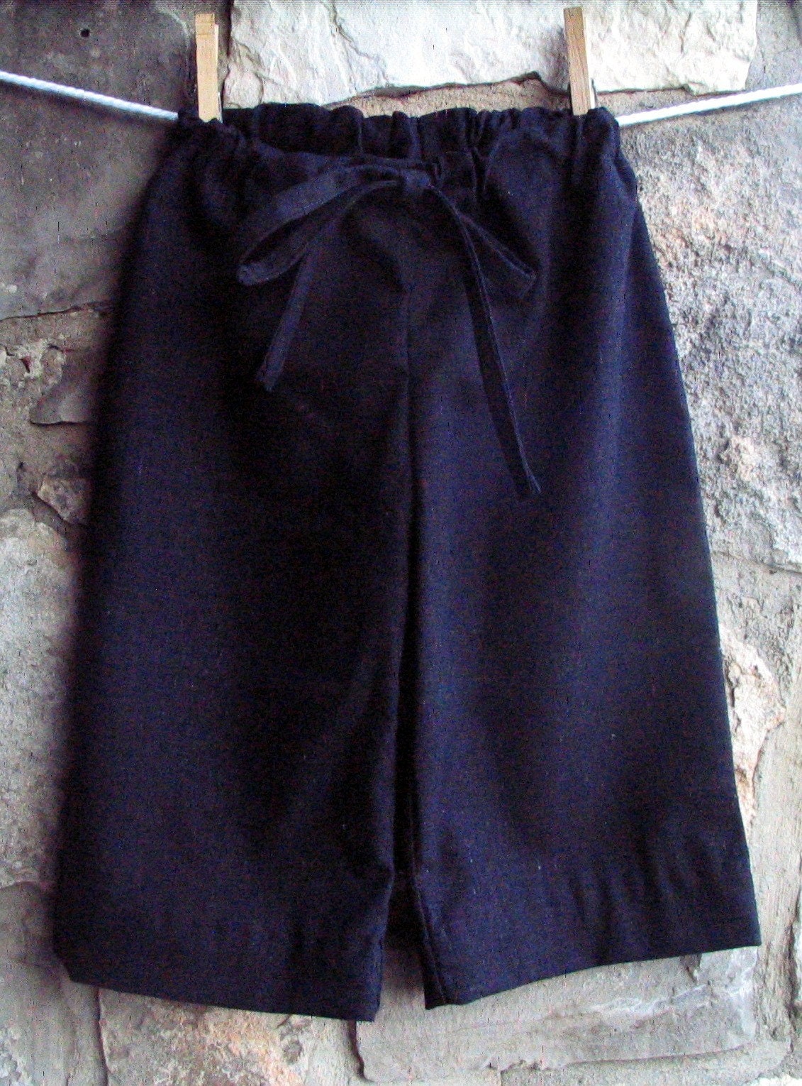 Charcoal Linen Pant Sz 12M-8