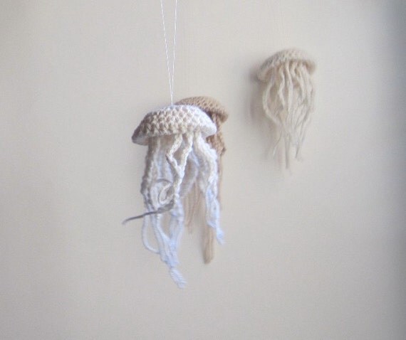 Small Moon Jellyfish in Organic Cotton and Silk