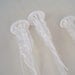 Three Tiny Moon Jellyfish in Cotton and Silk - Handmade to Order