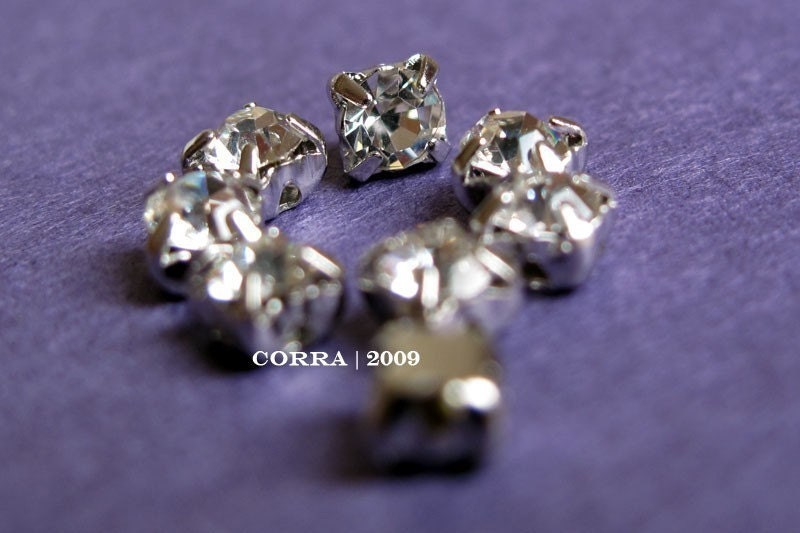 Diamond cut Cubic Zirconia, 3mm, 50pcs, Wholesale Price