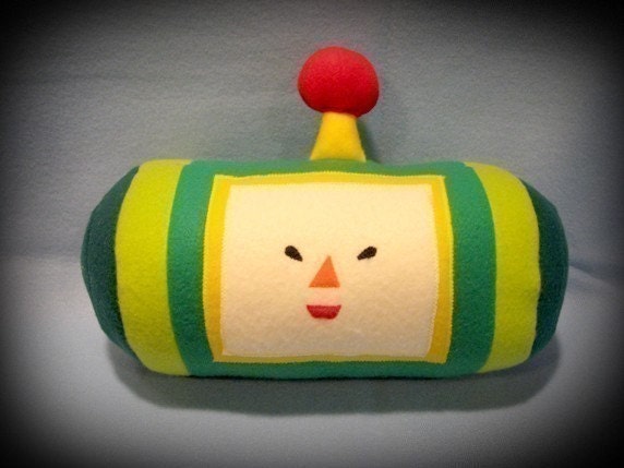 RESERVED for Snowmonkey21 - Katamari Damacy - Prince Plushie/Large Pillow