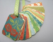 Hand Punched Scallop Top Tags Set of 100