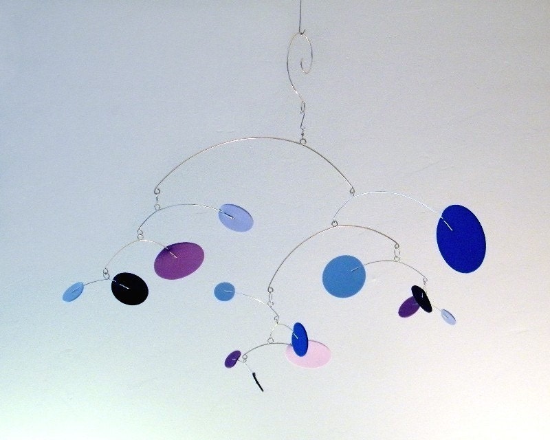 Baby Crib Mobile - The Constellation, small, in Thunder