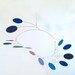 Modern Art Mobile - The Nova, in Blue Heaven