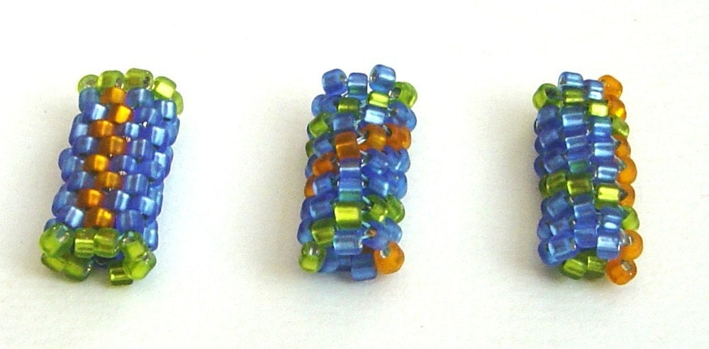 Beadweaving Tutorial - 1 Peyote Pipes