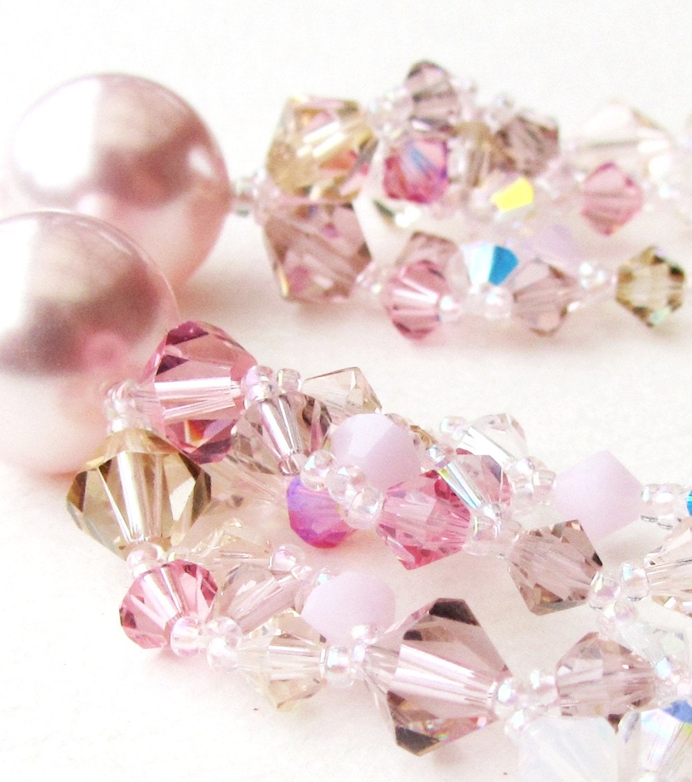 Earrings Kit, Winter Sparkle, Rose