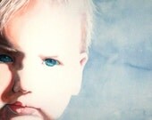 Custom Original Portrait painted by hand from your photo - 12 x 16 inches
