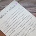 Marriage Advice for the Bride and Groom / Wedding Ad-Lib, Guest Book Alternative, Bridal Shower Game - Set of 25