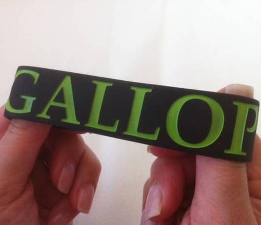 ON Sale Equestrian Wristband Bracelet GALLOP Gifts Animal Lovers