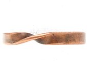 The Original Copper Endless Ribbon Mobius Ring, Custom Made to Order. Luster