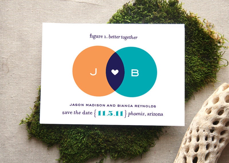 Venn Diagram Save the Date