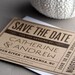 VintageTicket Save-the-Date