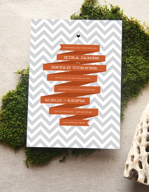 Banner Wedding Invitation
