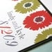 Gerber Daisy Wedding Invitation Set