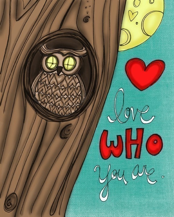 Love who you are