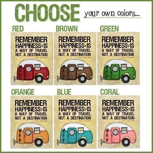 Remember Happiness- CHOOSE YOUR COLOR