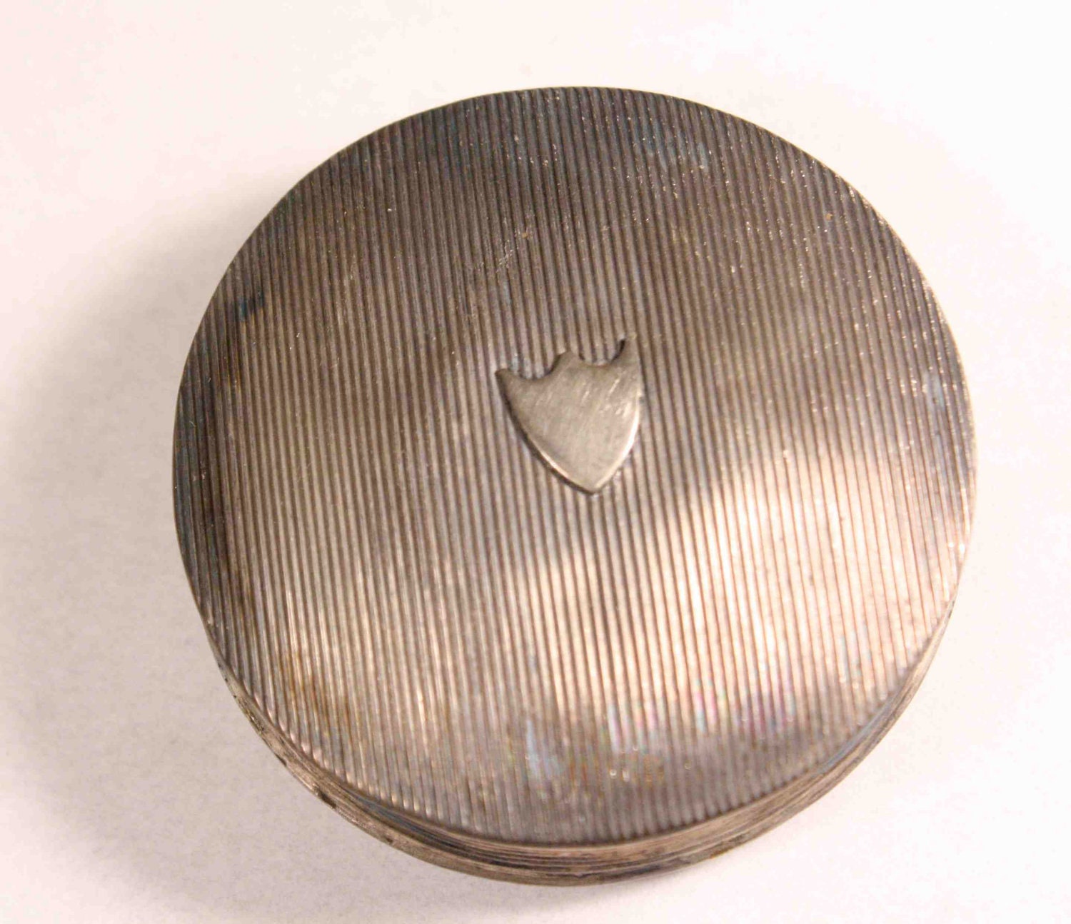 Vintage Silver Make Up Compact Dutch 1935