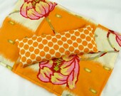 Deluxe Back Relief Pack Eye Pillow Set Organic Ingredients Lavender Scented Orange Floral Holiday Weddings Spa