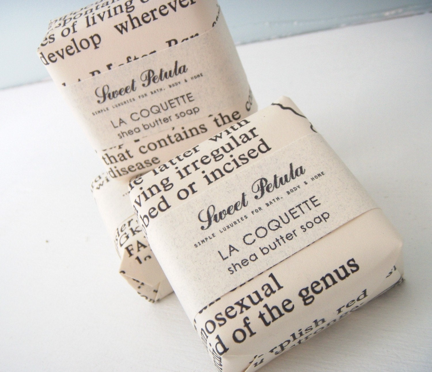 White Gardenia Shea Butter Soap - by Sweet Petula
