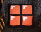 Tetris Fleece Pillow - "O" Block