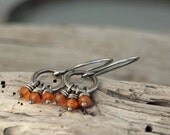 Little Trios - Carnelian and Sterling Silver