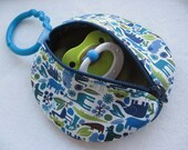 Paci Pod 2d Zoo Binky Pouch Pacifier Case