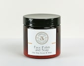 Cleansing Grains Face Scrub Facial Scrub All Natural - Face Polish and Soap Cleansing Grains - Easy and Fast