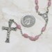 Roma Rosary - Pink Glass Vintage and GORGEOUS