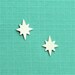 Tiny Nautical North Star Stud Earrings