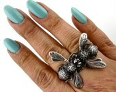 Sterling Twin Bee Knuckle Duster