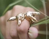 Bunny Love Ring in Gold