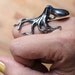 Octopus Ring in Gunmetal