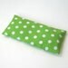 Lime Dot Therapeutic Eye Pillow