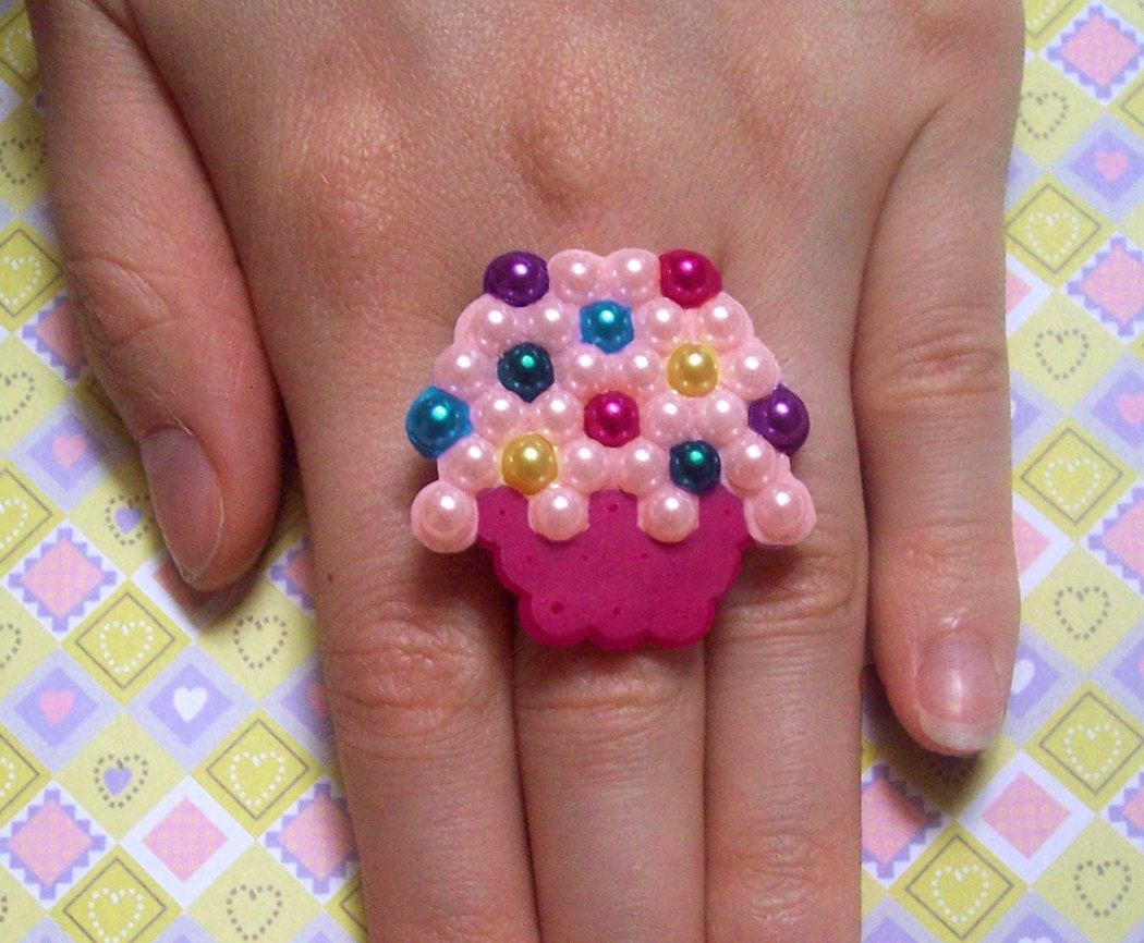 sprinkled cupcake ring