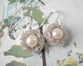 Bird Nest Earrings