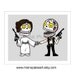 Star Couple Archival Print 8 x 10