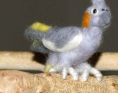Custom Original Needle Felted Bird Commission an Original of your pet Parrot