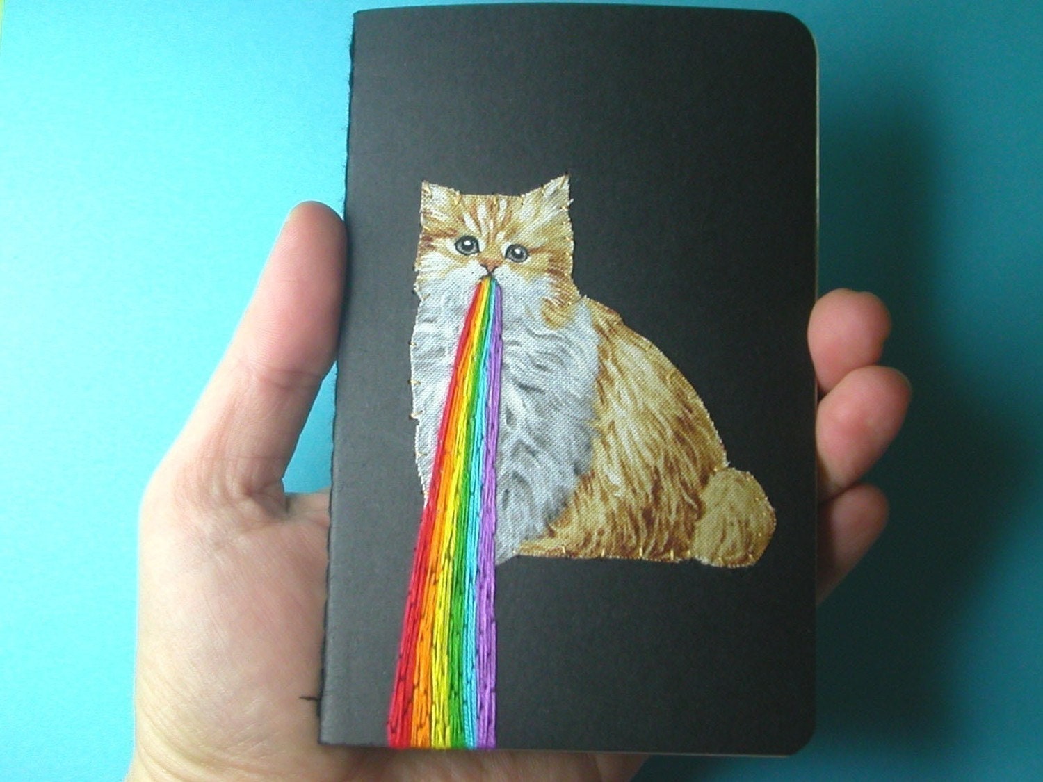 kitten awesome pocket journal