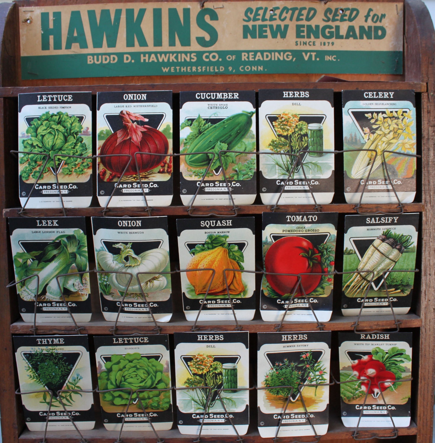 Seed Packets Vintage