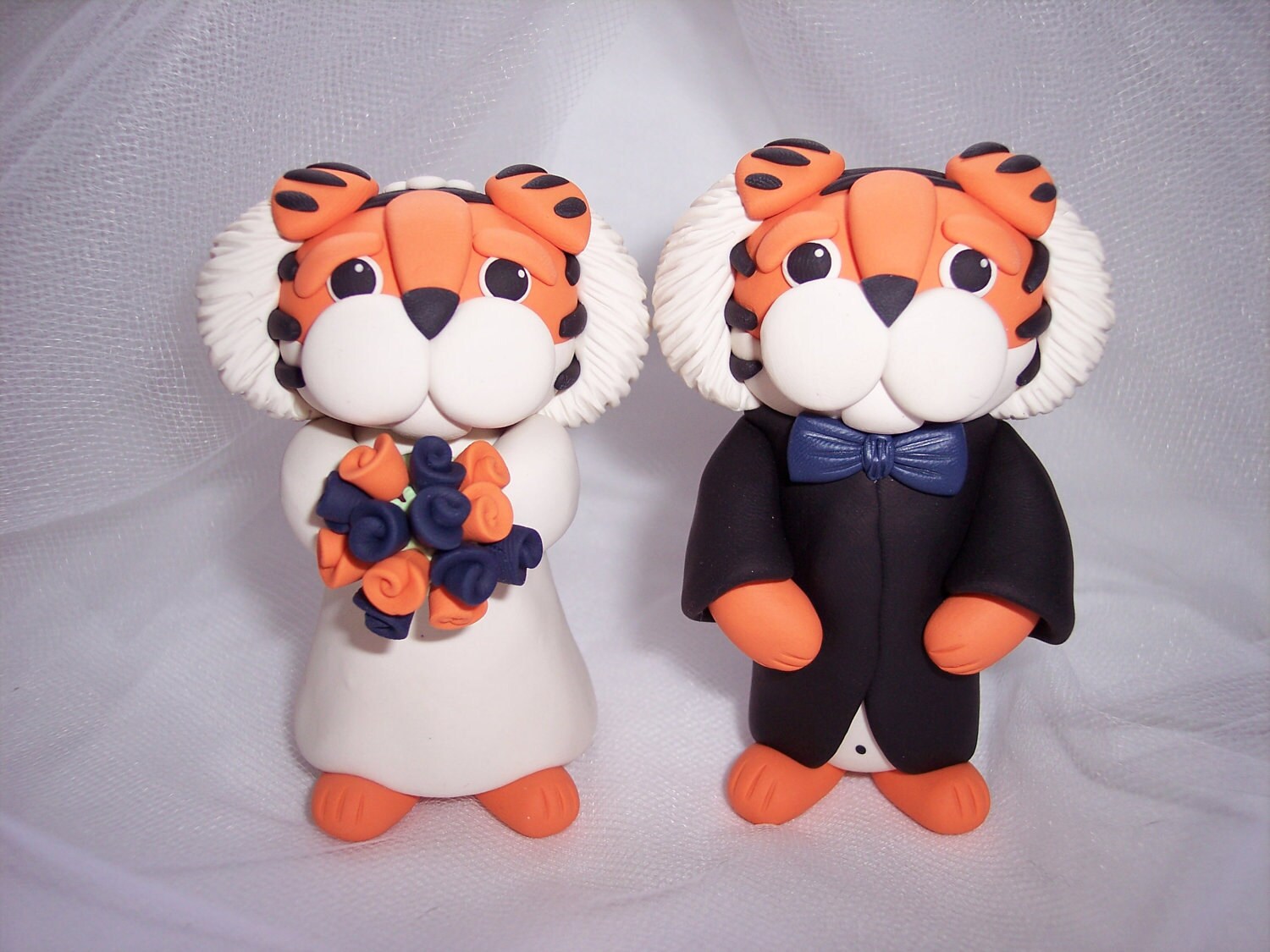 Auburn Wedding Cake Topper