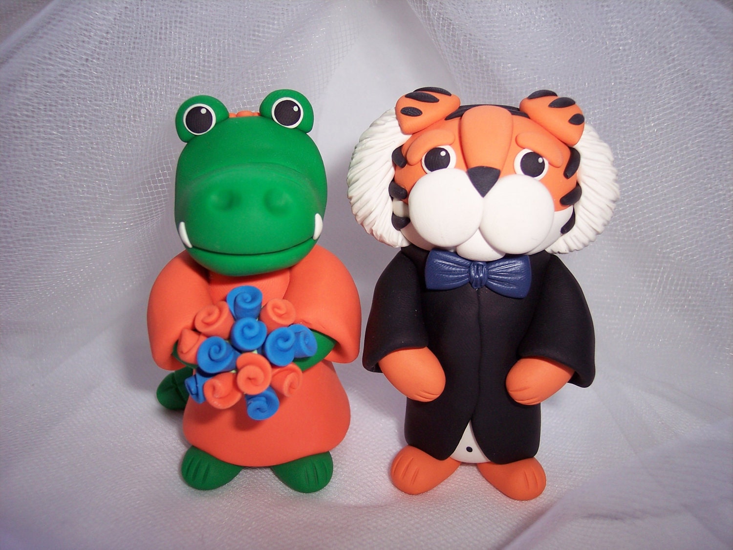 Auburn Wedding Cake Topper