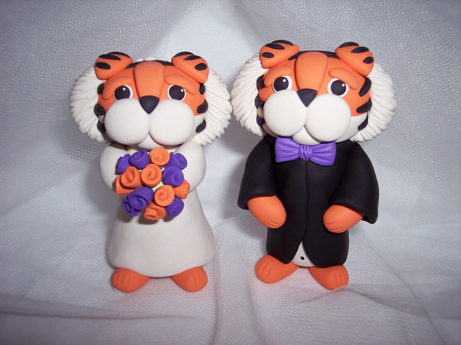 Clemson Wedding Cake Topper