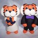 Clemson Wedding Cake Topper