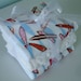 SURF THE WAVE and White Minky Dots Burp Cloth Bundle of Three