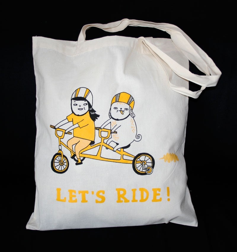 Tote Bag - Let's Ride